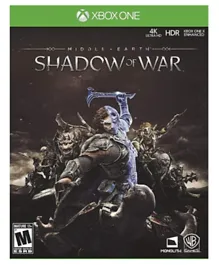 WB Games Middle earth Shadow of War - Xbox One