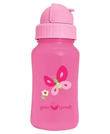Green Sprouts Straw Bottle Pink - 300ml