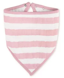 aden + anais Classic Bandana Bib Heartbreaker Stripe - Pink