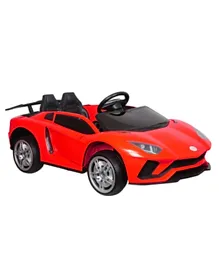 Little Angel - Kids Toys Sports Lambo Ride-On Car for Kids - Red
