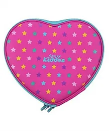 Smily Kiddos Heart Pencil Box - Pink