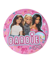 Mattel Barbie Bb22 Melamine Plate Without Rim