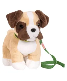 Our Generation Poseable Boxer Pup Beige - 6 Inches