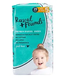Rascal + Friends Nappies Size 5 - 39 Pieces