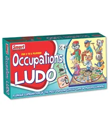 Smart Playthings Occupations Ludo Board Game - 2 to 6 Players