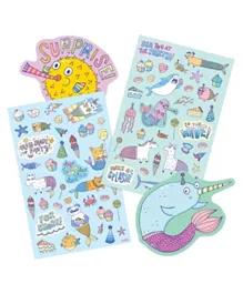 Ooly Scented Scratch Stickers Mermaid To Party - 10 Sheets