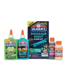 Elmer’s Glue Dinosaur Night Slime Kit - 4 Pieces