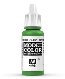 Vallejo Model Color 70.891 Intermediate Green - 17mL