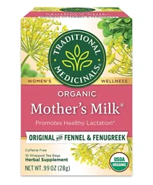 TRADITIONAL MEDS Mother's Milk Tea Bags Pack of 16 - 28g