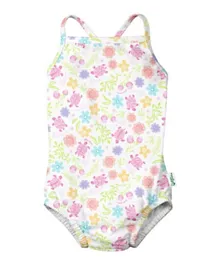 Green Sprouts Swimsuit with Built-in Reusable Absorbent Swim Diaper - Multicolor