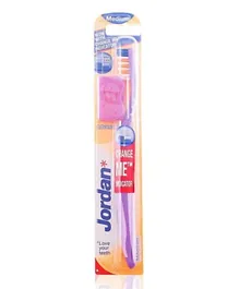 Jordan Oral Care Advanced Medium Toothbrush - Purple