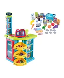 Playgo Battery Operated Grocery Store - 64 Pieces