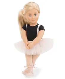 Our Generation Violet Anna Ballet Doll With Tutu Skirt - Height 46 cm