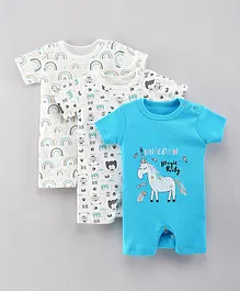 SAPS Pack of 3 Romper - Multicolor