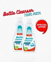NUK Baby Bottle Cleansers Twin Pack - 500mL Each