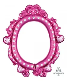 Anagram Disney Princess Frame Foil Balloon - Pink