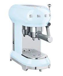 ماكينة قهوة إسبريسو سميج ECF01PBUK بقوة 1350 واط سعة 1 لتر - أزرق