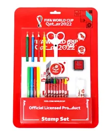 FIFA 2022 Country Stamp & Colour Set - England