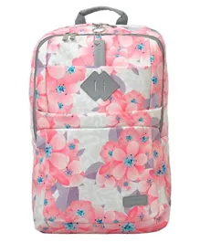 Fusion Nature Backpack Wide Pink White - 18.5 inches