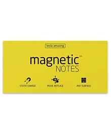 Tesla Amazing Magnetic Notes Yellow - Large