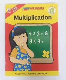 Carson Dellosa Multiplication Paperback - English