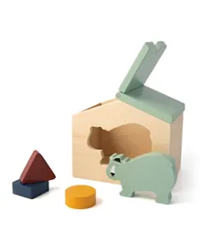 Trixie Mr Polar Bear Wooden House Play Block Puzzle - 5 Pieces