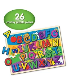 Learning Journey Mf Chunky Lift & Learn Abc Puzzle - 26 Pieces