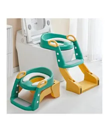 BAYBEE Vega 3 In 1 Western Toilet Potty Seat for Kids - Green