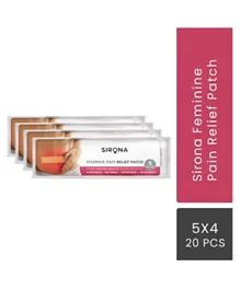 SIRONA Feminine Pain Relief Patches - 20 Patches