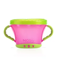 Nuby Snack Keeper & Trade - Pink