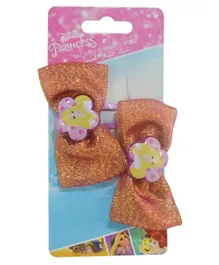 Disney Princess Hair Clips Orange - Pack of 2