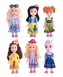 Power Joy Leila Princess Mini Sisters Dolls 4 In 1 Assorted - 16 cm