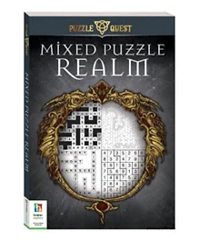 Puzzle Quest Mixed Puzzle Realm Book - English