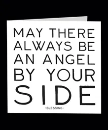 Quotable Card -  Angel By Your Side