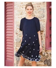 Mums & Bumps Mara Mea Maternity Embroidered Dress - Summer Stories