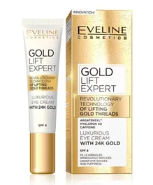 EVELINE Gold Lift Expert Eye Cream - 15mL
