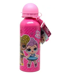 LOL Surprise Metal Water Bottle with Strap Pink - 500mL
