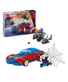 LEGO Marvel Spider Man Race Car & Venom Green Goblin 76279 - 227    Pieces