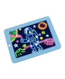 Talabety Light Up LED Drawing Tablet - Blue