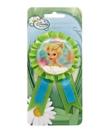 Party Centre Tinker Bell Confetti Pouch Award Ribbon - Green