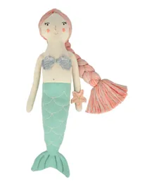 Meri Meri Knitted Mermaid Toy - Green & Blue