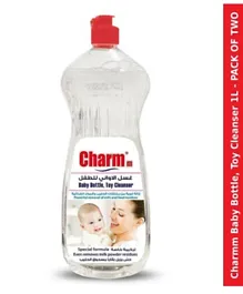 Charmm Baby Bottle Toy Cleanser 1L - Pack Of 2
