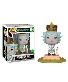 Funko Pop! Animation Rick and Morty Toilet with Sound Action Figure - Multicolour