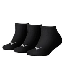 PUMA Invisible Socks Pack Of 3 - Black