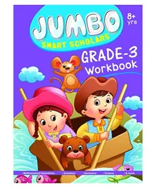 Jumbo Smart Scholars Grade 3 Workbook - 96 Pages