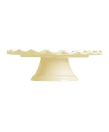 A Little Lovely Company Cake Stand Wave Vanilla Cream - 27.5cm