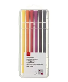 Hema VA writing pens colour - 12 Pieces