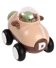 Arolo Baby Toys Mini Car Friction Powered Toy - Beige