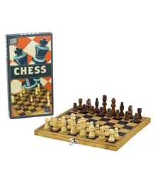 Professor Puzzle Wooden Chess Board Game - Multicolour