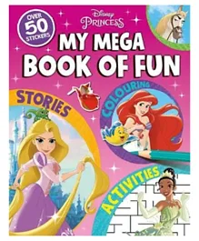 Igloo Books Disney Princess Mixed My Mega Book of Fun - 196 Pages